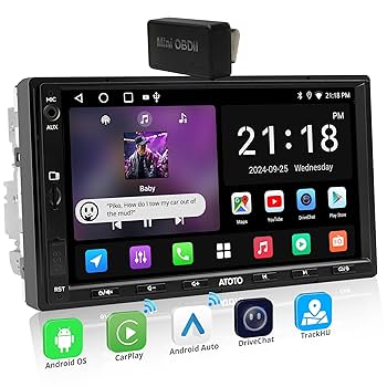 Amazon.co.jp: ATOTOEXCEL A5L Androidカーナビ 2din、OBD2カー